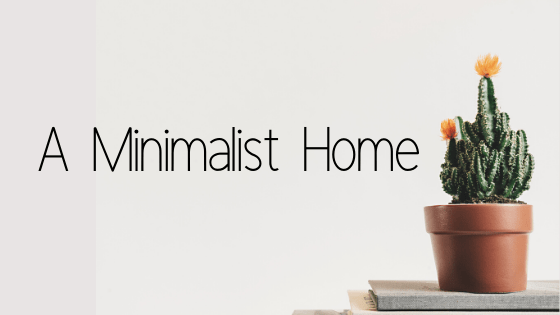 A Minimalist Home