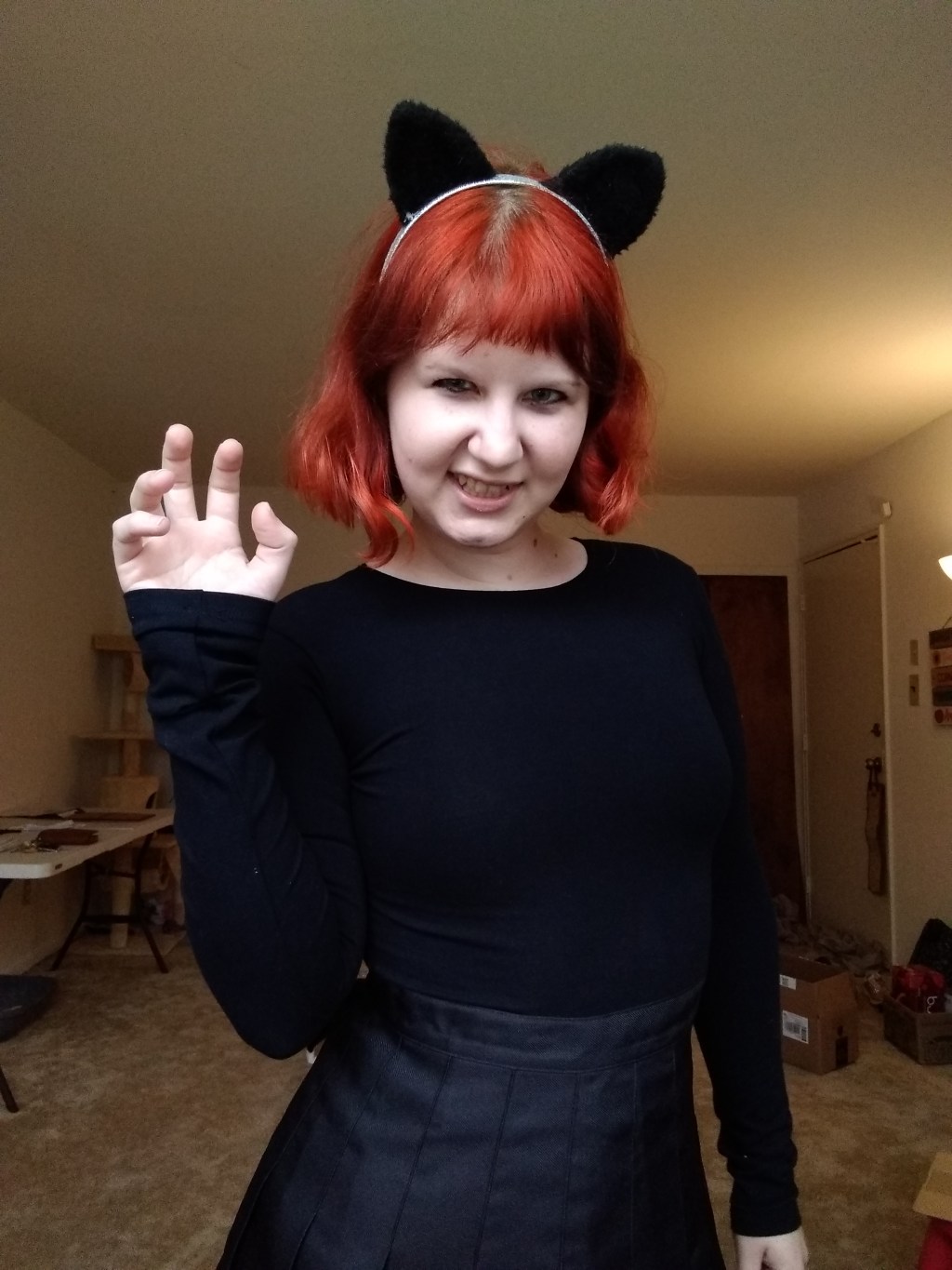 Quarantine Halloween ~ costume party with my&nbsp;cats!