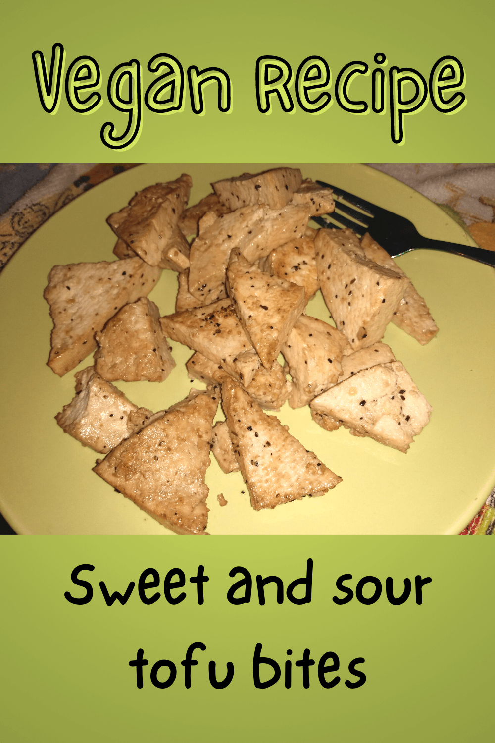 Recipe: Sweet & sour tofu&nbsp;bites