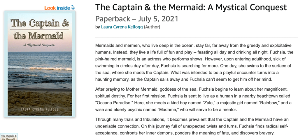 I wrote a book! ~ “The Captain & the Mermaid” is officially&nbsp;published!